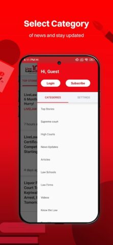 Live Law для Android — скриншот 4