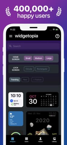 Lock + Home Widgets widgetopia для iOS — скриншот 4