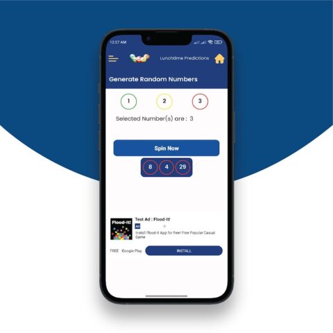 Lunchtime Prediction App для Android — скриншот 4