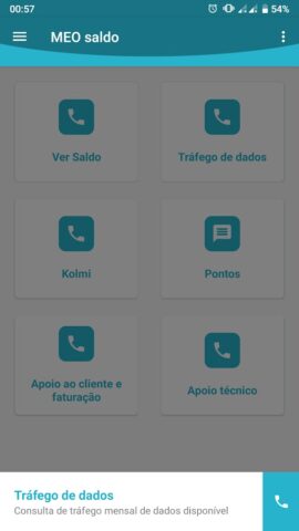 MEO Saldo для Android — скриншот 2
