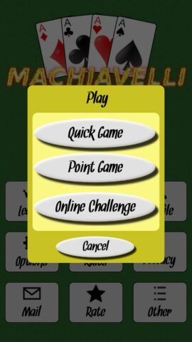 Machiavelli — Gioco di Carte для Android — скриншот 2