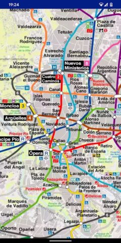 Madrid Subway Map для Android — скриншот 3