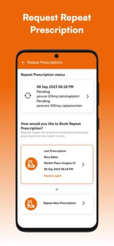ManageMyHealth для Android — скриншот 3