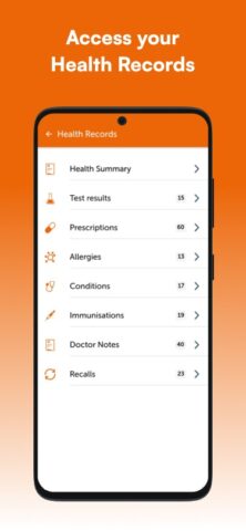 ManageMyHealth для Android — скриншот 4