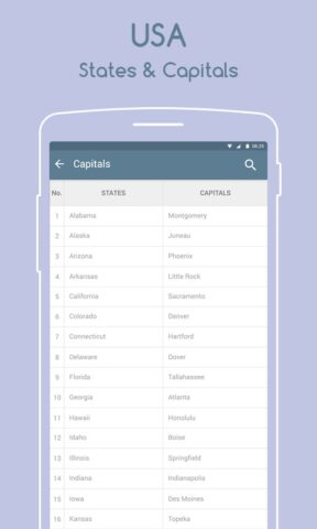 Map of USA для Android — скриншот 3