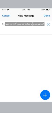MeMi Message для iOS — скриншот 3