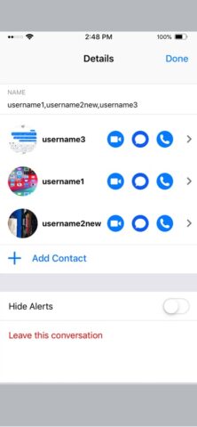 MeMi Message для iOS — скриншот 5