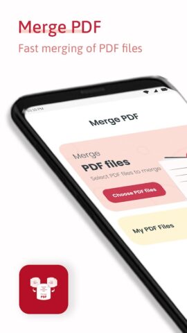 Merge PDF для Android — скриншот 1