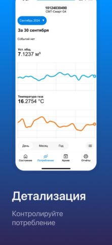 Моя Газсеть для iOS — скриншот 2