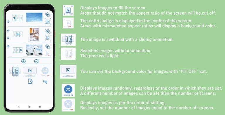 Multi Photo Live Wallpaper для Android — скриншот 4
