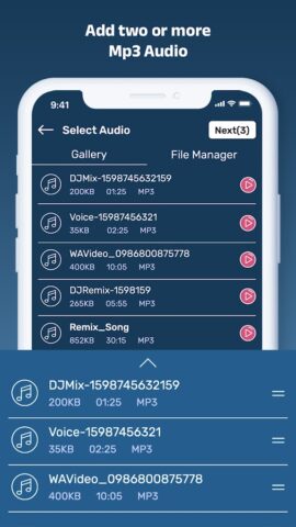 Music Editor: Trim, Cut, Merge для Android — скриншот 5