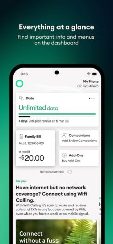 My One NZ для Android — скриншот 1