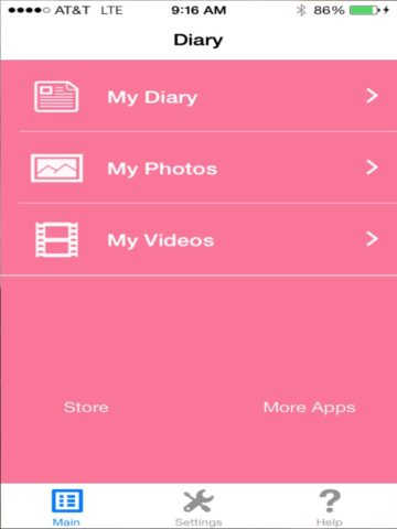 My Private Diary For Girls для iOS — скриншот 2