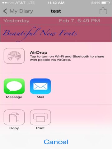 My Private Diary For Girls для iOS — скриншот 4