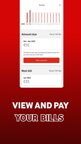 My Vodafone Ireland для Android — скриншот 3