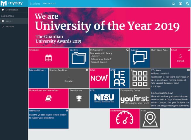 MyNTU — Nottingham Trent Uni для Android — скриншот 5