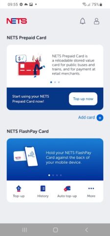 NETS App для Android — скриншот 1