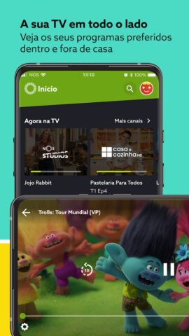 NOS TV для Android — скриншот 2