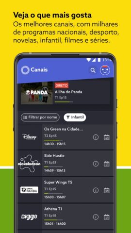 NOS TV для Android — скриншот 4