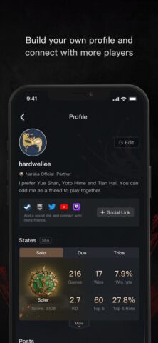 Naraka+ для iOS — скриншот 3