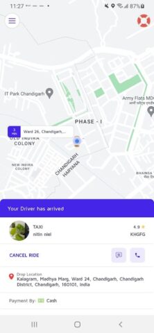 Novo – Cabs, Autos & Bikes для Android — скриншот 5