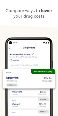 OptumRx для Android — скриншот 2