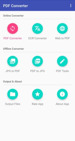 PDF Converter для Android — скриншот 1