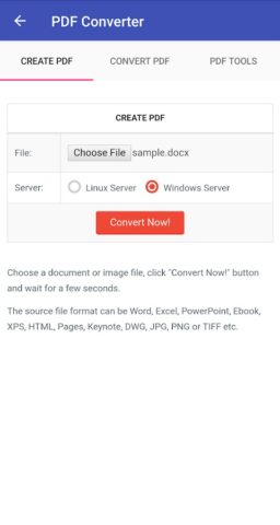 PDF Converter для Android — скриншот 5