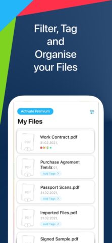 TABEE PDF Сканер, Фото, Scaner для iOS — скриншот 1