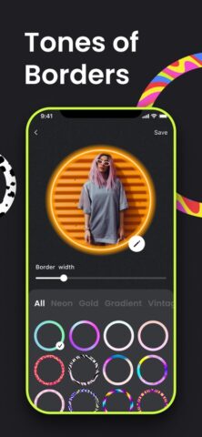 Рамки для фото в Инстаграм для iOS — скриншот 3
