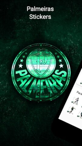 Palmeiras Stickers для Android — скриншот 1