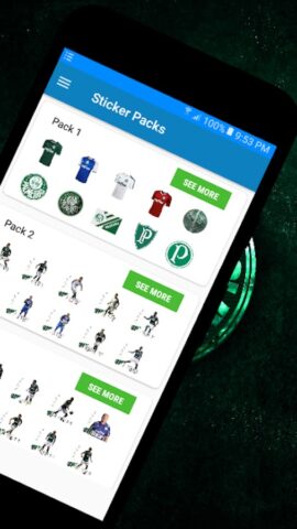 Palmeiras Stickers для Android — скриншот 2