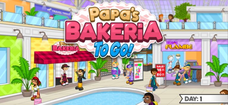 Papa’s Bakeria To Go! для iOS — скриншот 1