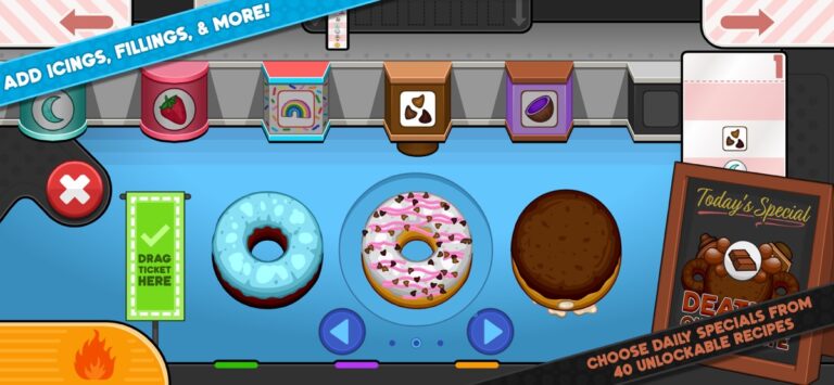 Papa’s Donuteria To Go! — скриншот 5