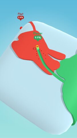 Paper.io 3D для Android — скриншот 3