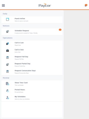 Paycor Time on Demand:Employee для Android — скриншот 2