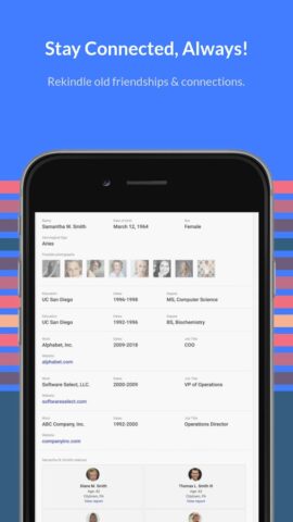 People Finder для Android — скриншот 2