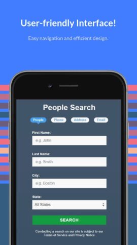 People Finder для Android — скриншот 4