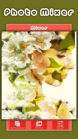 Фотомикшер — Фотографии смешивания для iOS — скриншот 1