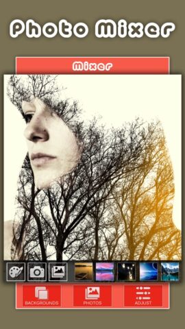 Фотомикшер — Фотографии смешивания для iOS — скриншот 3