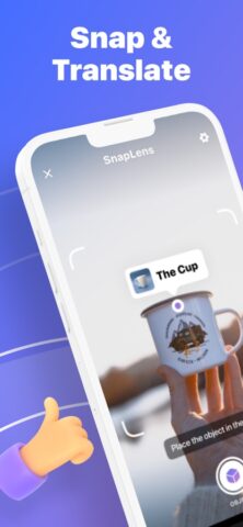 PhotoLens: Переводчик с Фото для iOS — скриншот 1