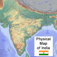 Physical Map of India для Android