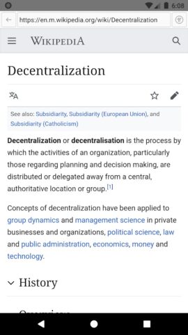 Pi Browser для Android — скриншот 2