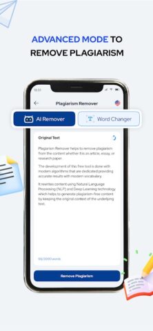 Plagiarism remover-AI detector для Android — скриншот 2