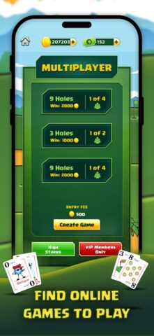 Play Nine: Golf Card Game для Android — скриншот 3