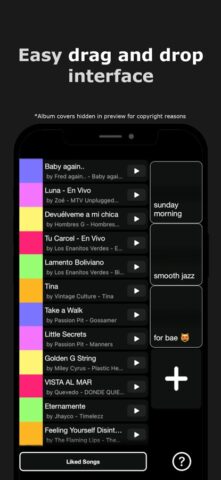 Playlist Maker for Spotify для iOS — скриншот 3
