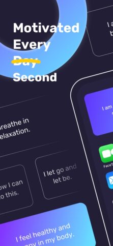 Виджет: Аффирмации для тебя для iOS — скриншот 1