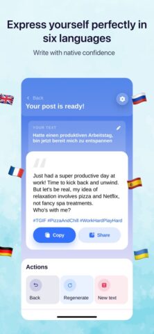 PostPro: ИИ-Генератор Постов для iOS — скриншот 5