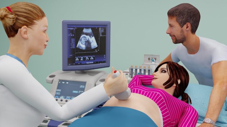 Pregnant Mother Simulator Game для Android — скриншот 1