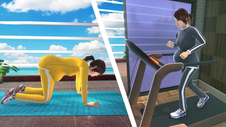 Pregnant Mother Simulator Game для Android — скриншот 2